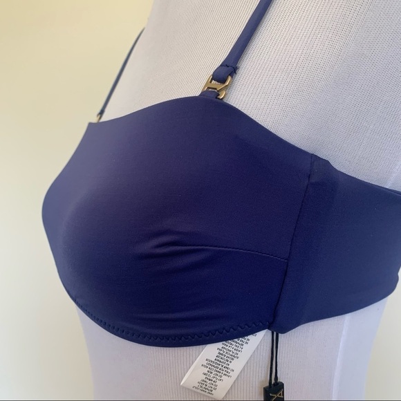 Vitamin A bandeau bikini top. - Picture 3 of 7